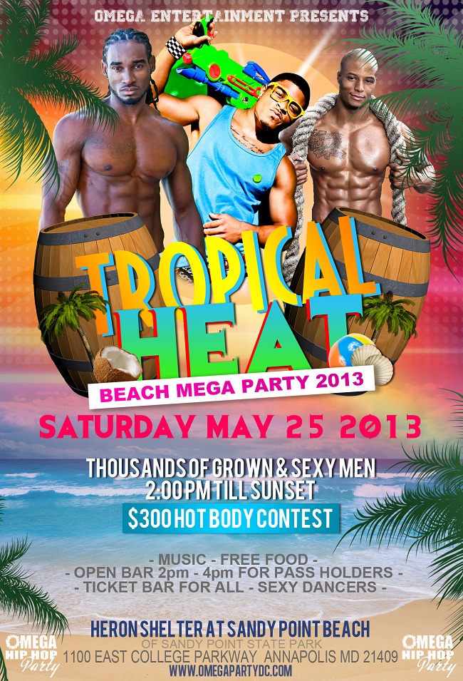 Tropical Heat Mega Beach Party