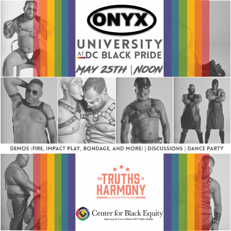 ONYX University at DC BLack Pride