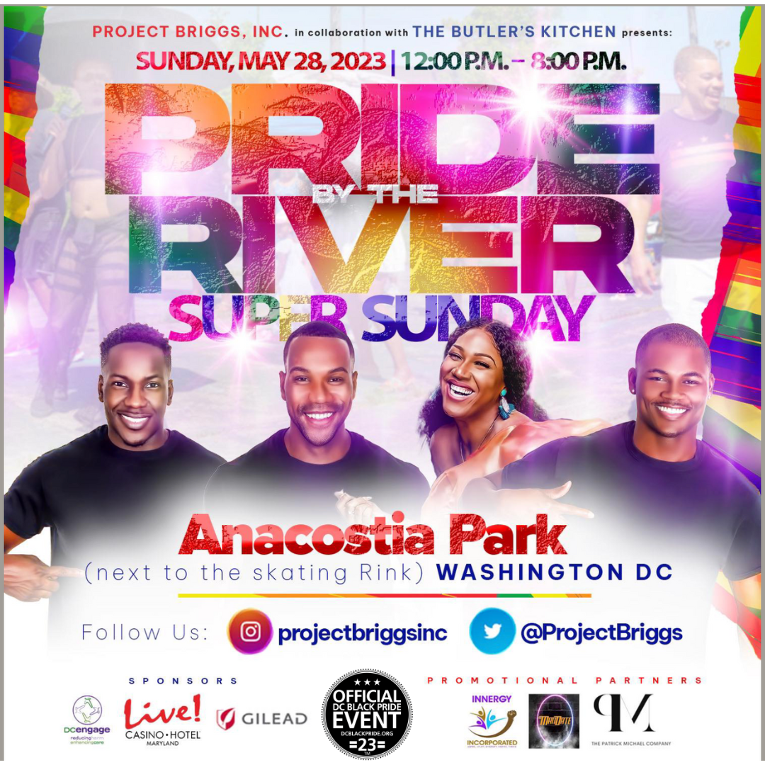 Pride By the River Super Sunday at Anacostia Park