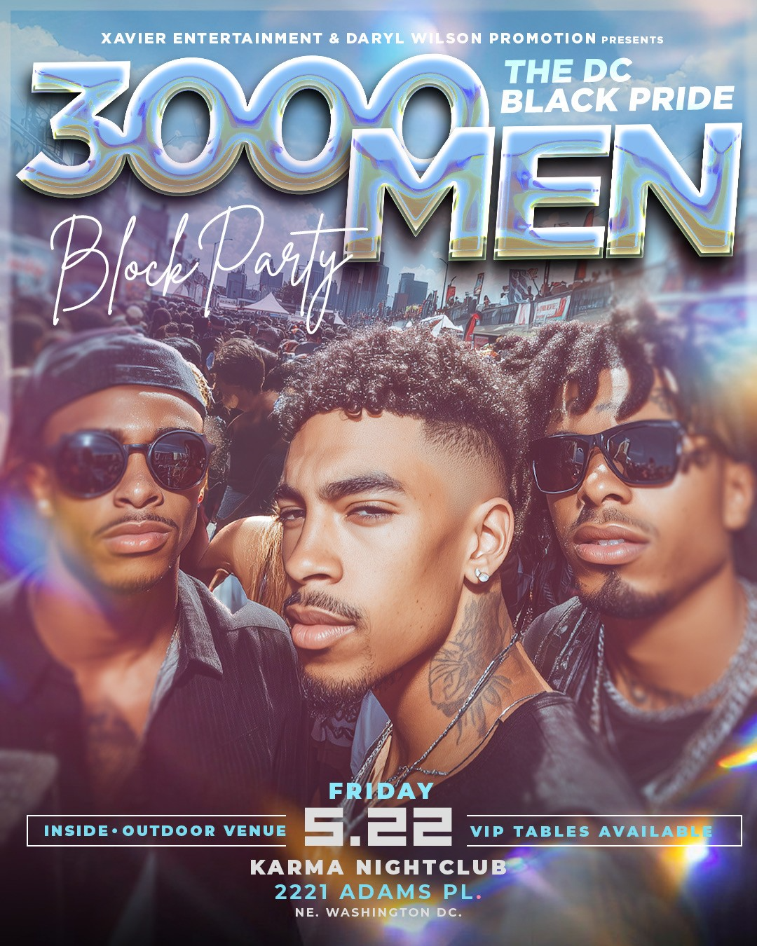 3000 Men Block Party