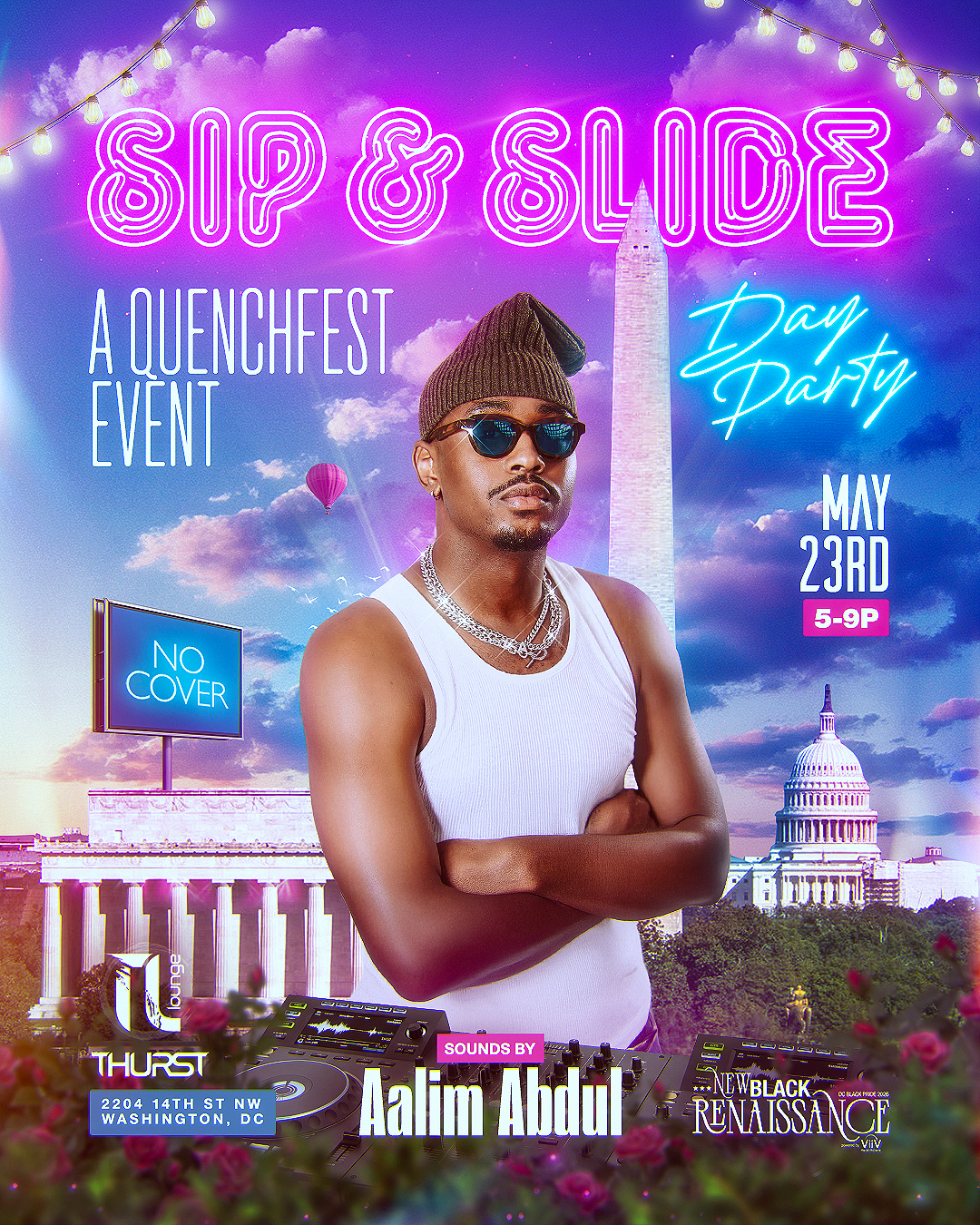 Sip & Slide Day Party