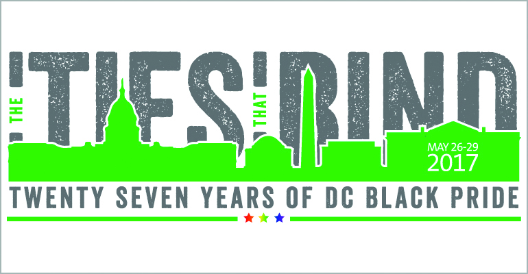 DC Black Pride 2017 theme mark